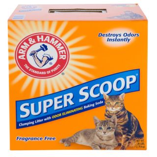 Arm & Hammer Super Scoop Unscented Clumping Cat Litter   Sale   Cat