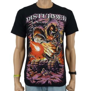 Disturbed   Asylum Tank Band T Shirt, schwarz