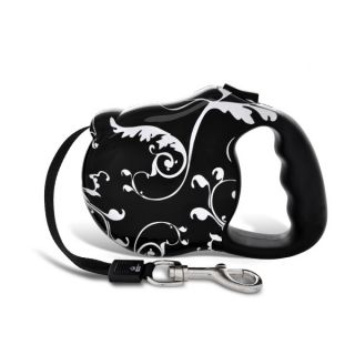 26 Bars & a Band Fifth Avenue Retractable Dog Leash   Leashes   Collars, Harnesses & Leashes