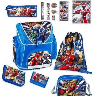 Disney Power Ranger Schulranzen Set Rangers Sporttasche