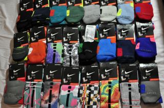 Nike Elite Socks   100% Authentic Platinum Kobe KD Lebron Jordan