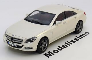 18 Norev Mercedes CLS 350 CGI 2010 whitemetallic