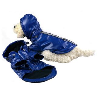 Pet Life Reflecta Sport Dog Rainbreaker   Blue