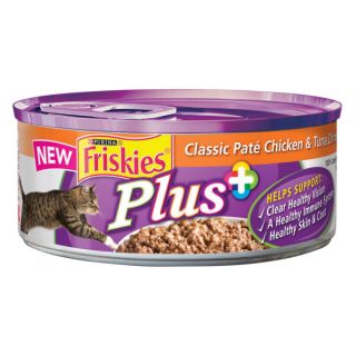 Friskies Plus Chicken Pate  & Tuna Cat Food   Sale   Cat