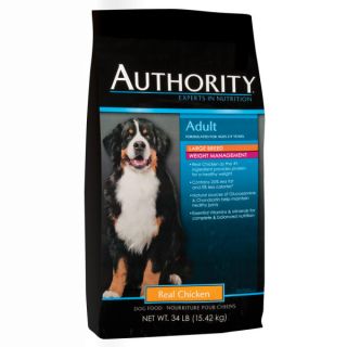 Authority Adult Large Breed Weight Management Chicken Dog Food   Sale   Dog