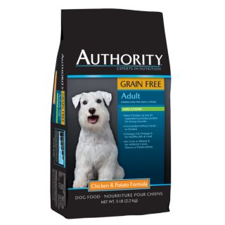 Authority ADULT Mini Chunk Chicken & Potato Formula Dog Food   Food   Dog