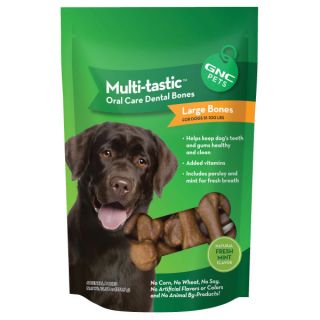 GNC Pets Multi tastic Oral Care Dental Bones for Dogs   Sale   Dog