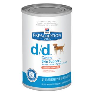 Hill's Prescription Diet d/d™ Canine Skin Support Salmon Formula Dog Food   Canned Food   Food