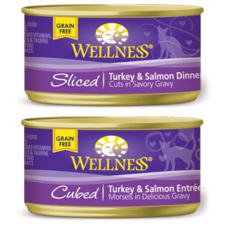 Wellness Turkey & Salmon Dinner for Cats   Food   Cat