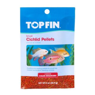 Top Fin Cichlid Small Pellets   Cichlid Food   Fish Food