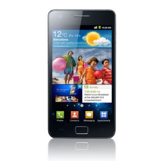 Samsung Galaxy S II GT I9100 16 GB   Noble Black Ohne Simlock