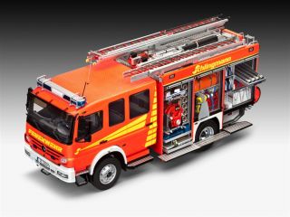  07404 Feuerwehr Schlingmann LF20 16 MB Atego 1529 AF Bausatz 1 24