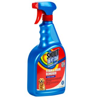 Shout Pets Turbo Oxy Stain & Odor Remover   32 oz