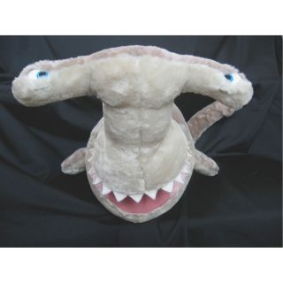 Lg Plush Shark Finding Nemo Disney 26 Hammerhead Hand Puppet Stuffed