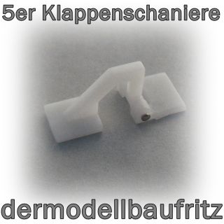 Klappen Scharniere 27mm 5erPack