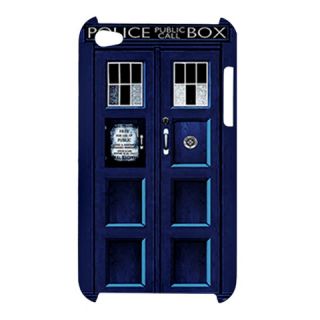 Dr Who Tardis Police Call Box Apple iPod Touch 4G Hardshell Case Cover