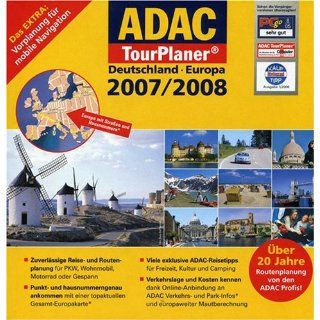 ADAC TourPlaner Europa 2007/2008 DVD ROM Software