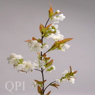 Kirschblütenzweig, 91cm, weiss,Kunstblumen,künstlich Blumen NEU