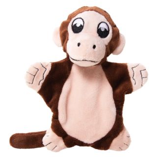 JW Crackle Heads™ Monkey Dog Toy
