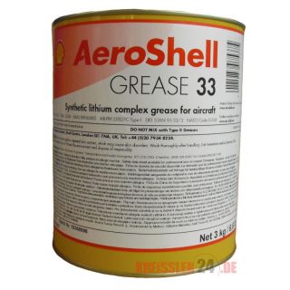 Shell Aeroshell Grease 33 3 Kg Waelzlagerfett Synthetisches Fett fuer