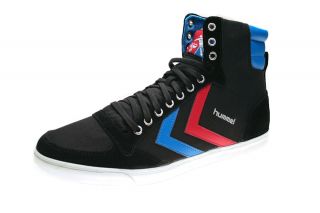 Hummel Sneaker Slimmer Stadil High Canvas Black/Blue/Red Gum