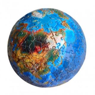 Der Planet Erde   3D Puzzle Globus   Erdkugel Weltkugel Erde Ball