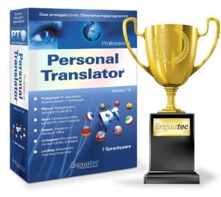 Personal Translator 14 Standard Linguatec Sprachtechnologien 