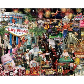 Puzzle 1000 Teile Viva Las Vegas WH642 von White Mountain 