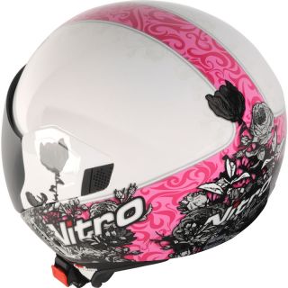 NITRO NGJP ROMANCE LADIES OPEN FACE DEMI MOTORCYCLE WOMENS SCOOTER