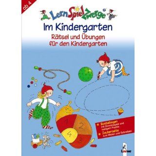 LernSpielZwerge Übungshefte Im Kindergarten   Rätsel und Übungen