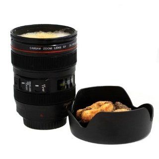 Oramics Kamera Objektiv im Kaffeebecher Design   mit 24 105 mm Cup Mug