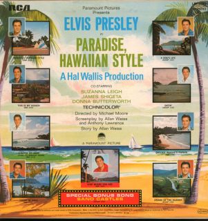 12 LP   ELVIS PRESLEY   PARADISE HAWAIIAN STYLE   OST