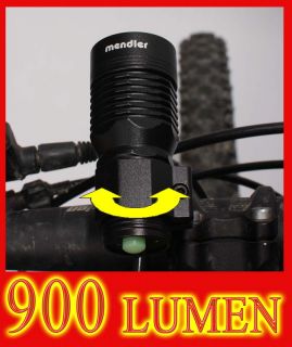 MENDLER M8675 PROFI Fahrradlampe Fahrradlicht 900 LUMEN