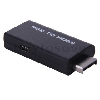 PS2 zu HDMI Adapter Wechsler Konverter Kabel mit Upskaler Monitor TV