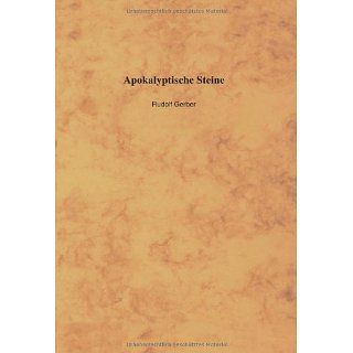 Apokalyptische Steine Rudolf Gerber Bücher