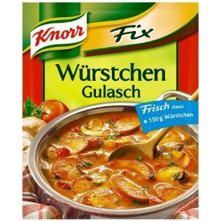 Knorr Fix für Würstchen Gulasch, 22er Pack (22 x 32 g Beutel
