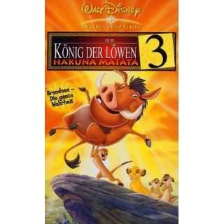 Der König der Löwen 3   Hakuna Matata [VHS] Bradley Raymond 