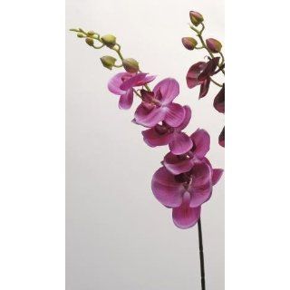 Stück Künstliche Blume Orchidee pink Naturgetreu Seidenblumen