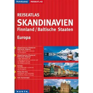 Travelmag Reiseatlas Skandinavien 1  800 000. Finnland / Baltische