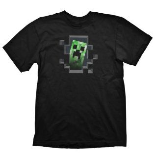 Minecraft T Shirt Creeper Inside, Größe M Games