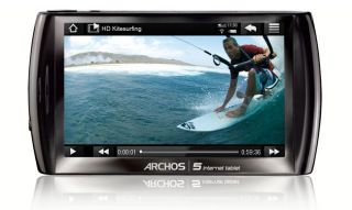 ARCHOS 5 Internet Tablet 500 GB 12 cm 4 8 Touchscreen WiFi Bluetooth