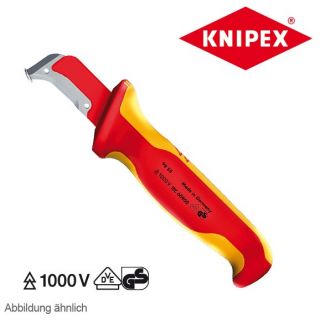 Knipex VDE Kabelmesser Abmantelungsmesser 98 55