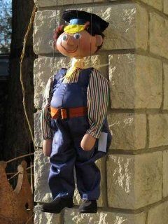 Lukas der Lokomotivführer   Marionette der Augsburger Puppenkiste