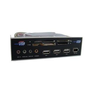 25 ZOLL MULTI FRONT PANEL USB 2.0 + FireWire + Card 