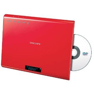 Scott DMX 25 HRD vertikaler DVD Player rot Elektronik