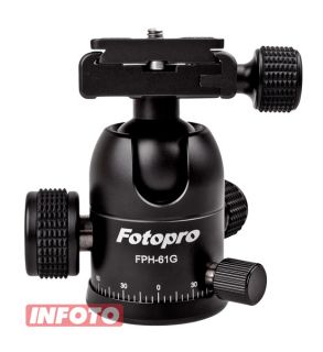 Stativ Fotopro FLA 584 2 in 1 für Canon 600D 500D 1100D + Kugelkopf