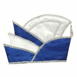 Prinzenmütze de Luxe, blau weiß, Kopfweite 61 Küche