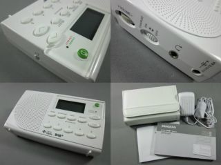 SANGEAN DPR 65 White FM RDS DAB+ Digital Radio Receiver