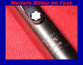 alter eleganter Mont Blanc Schreiber Roller Pen