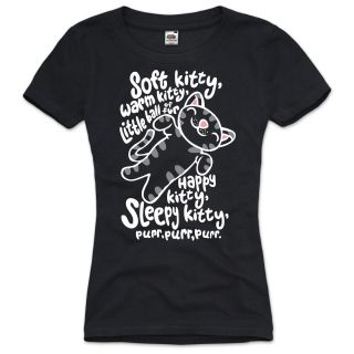The Soft Kitty T Shirt Sheldon Sleepy Happy Katze Cooper Big Bang
